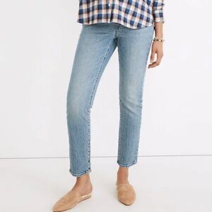 Madewell Maternity Over-the-Belly Perfect Vintage Jeans in Banner Wash Size 25
